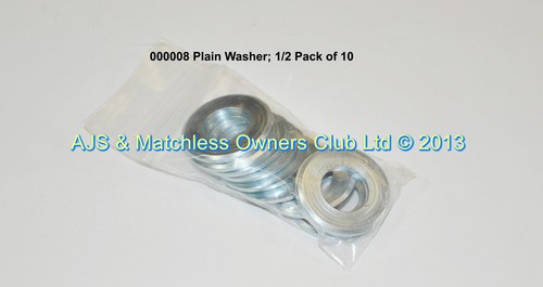 PLAIN WASHER: 1/2