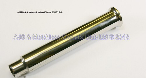 PUSHROD TUBE 7 9/16 1945-55 STAINLESS