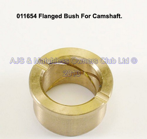 FLANGED BUSH FOR CAMSHAFT:  TIMING SIDE CRANKCASE