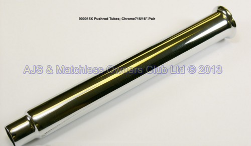 PUSHROD TUBES 7 15/16 (1941-1948) STAINLESS STEEL
