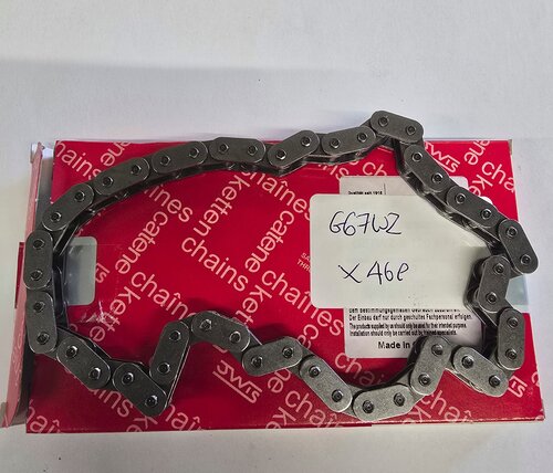 MAGNETO CHAIN: 46 LINKS 3/8 X .225