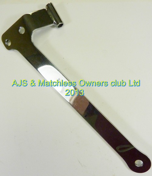 UPGRADED FRONT BRAKE ANCHOR (CHROME) 55 - 63  CAN ALSO BE USED IN PLACE OF 018655