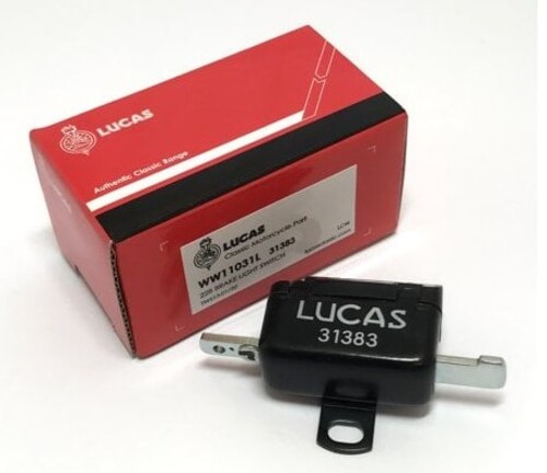GENUINE 22B  31383 LUCAS SLIDE TYPE BRAKE LIGHT SWITCH FOR USE WITH BRACKET 022032