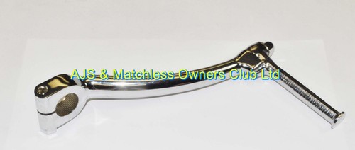AMC GEARBOX FOLDING KICK START LEVER WITH RUBBER 1957 ONWARDS 040434SQ