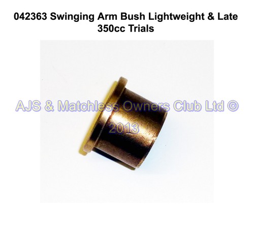 SWING ARM BUSH LIGHTWEIGHTS & LATE H/W TRIALS BIKES ONLY SOLD AS SINGLES