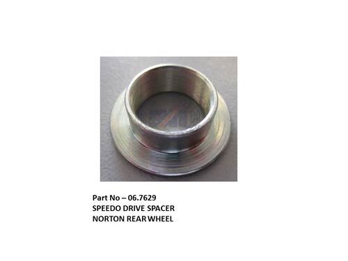 SPEEDO DRIVE SPACER -  NORTON REAR WHEEL