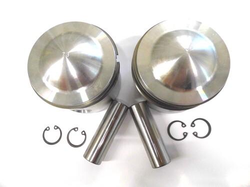 GPM PISTONS 600CC TWIN +.040 SOLD IN PAIRS ONLY