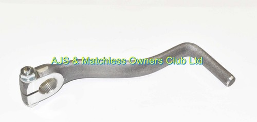 GEAR LEVER, CRANKED BURMAN B52 ALLOY UK MADE